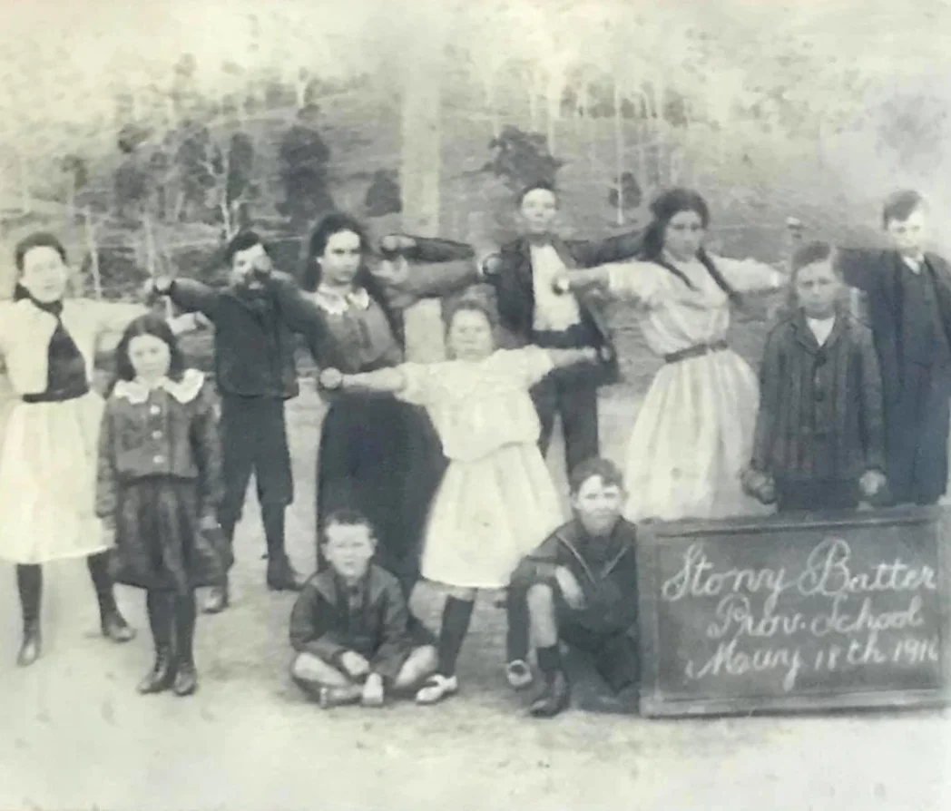 Stony Batter School 1916 (Photo courtesy Jodi-lee Hall)